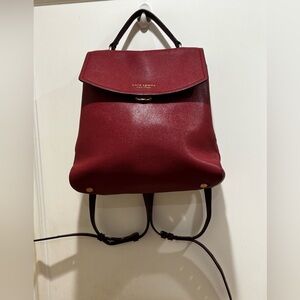Kate spade big backpack bagElegant Red Leather(12x11-1/2)